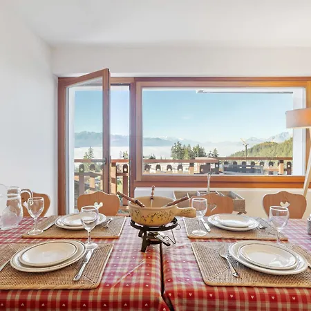 Les Aiguilles Vertes Rez Inferieur By Interhome Crans-Montana