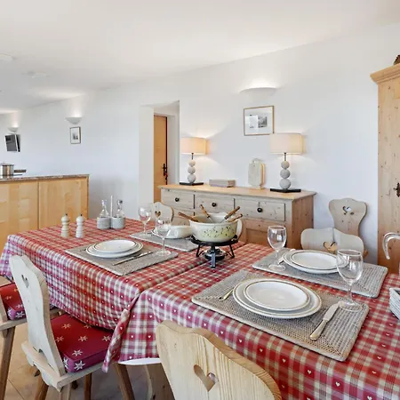 Apartman Les Aiguilles Vertes Rez Inferieur By Interhome Crans-Montana