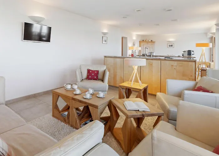 Les Aiguilles Vertes Rez Inferieur By Interhome شقة *