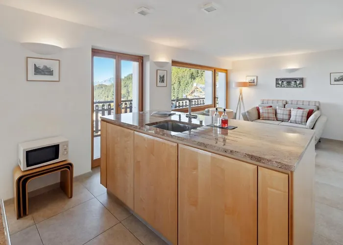 Apartment Les Aiguilles Vertes Rez Inferieur By Interhome *