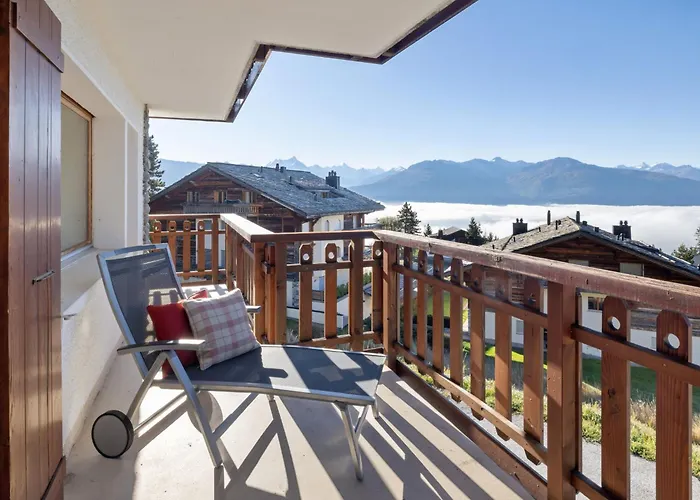 Les Aiguilles Vertes Rez Inferieur By Interhome شقة كرانز مونتانا
