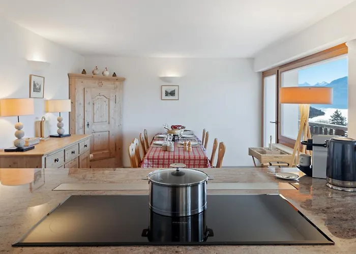 Διαμέρισμα Les Aiguilles Vertes Rez Inferieur By Interhome Κρανς Μοντάνα